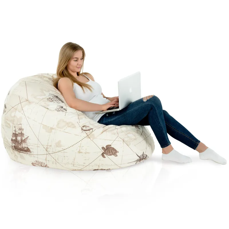 Fotoliu Sac XXL Adulți Gigant Premium Prints