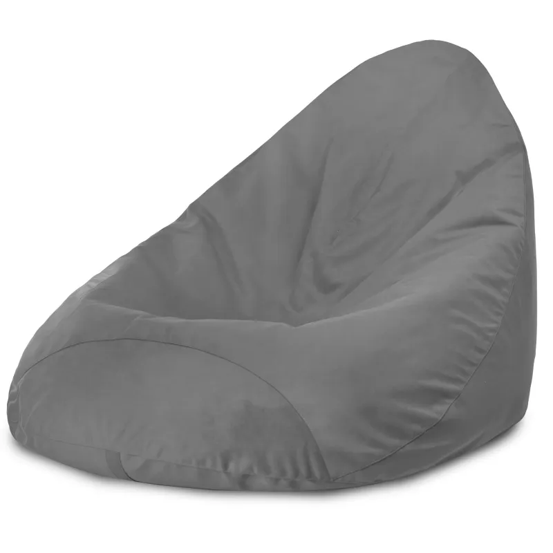 Fotoliu Puf tip Pară XXL Drop - Catifea Soft – vedere 10