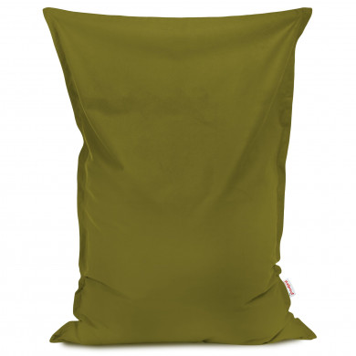 Verde perna fotoliu puf velvet