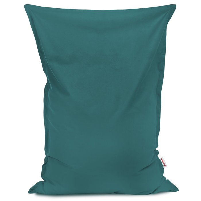 Albastru perna puf xl pentru copii velvet