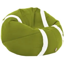 Puf Minge verde Tennis pentru Șezut - Catifea Soft