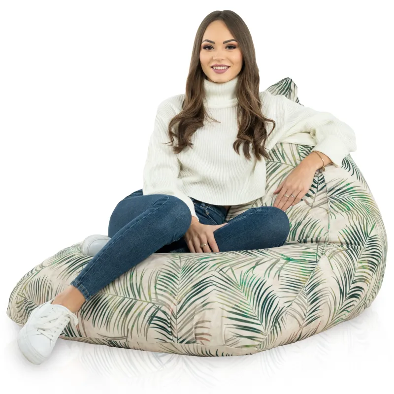 Fotoliu Puf relaxare de podea XL Bermuda - Outdoor Pro exterior Impermeabil – vedere 62