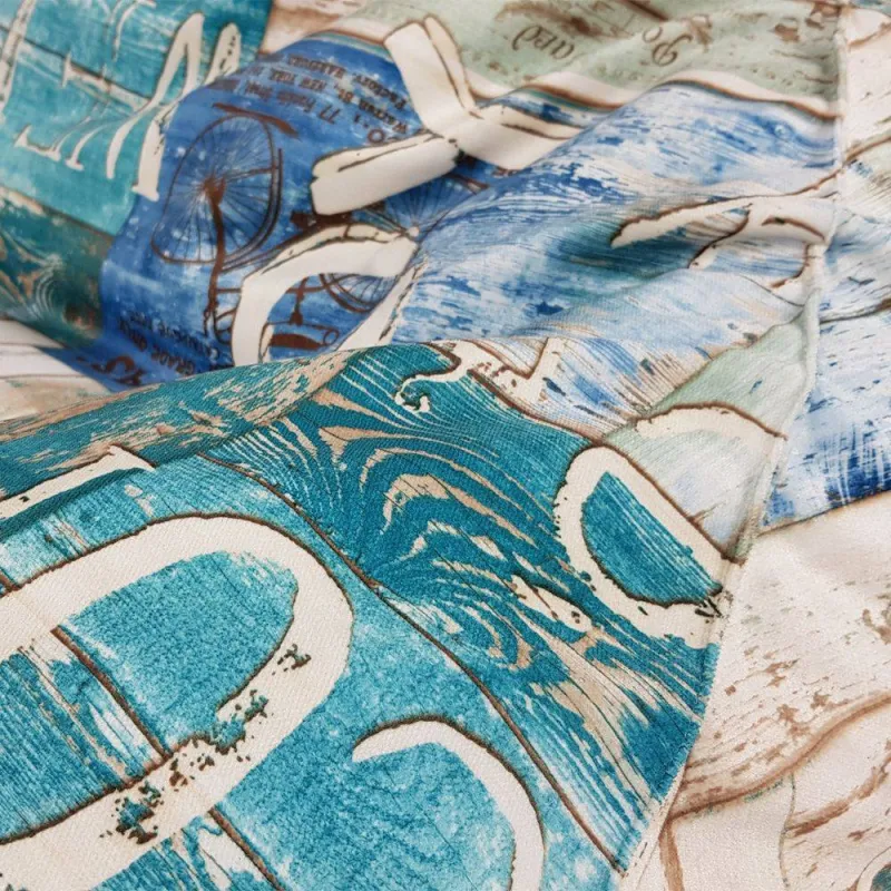 Puf Cub Pătrat - Material Imprimeu Premium – vedere 18