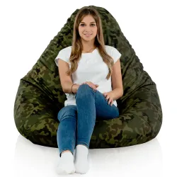Fotoliu Puf tip Pară XXL Drop - Outdoor Pro exterior Impermeabil – vedere 71