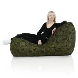 Fotoliu Puf Șezlong XXL Atena - Outdoor Pro exterior Impermeabil – vedere 24