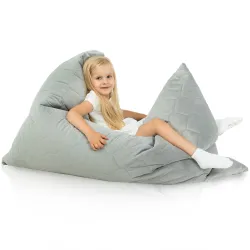 Pernă Puf de Podea Gigant XL pentru copii - Catifea Soft – vedere 50