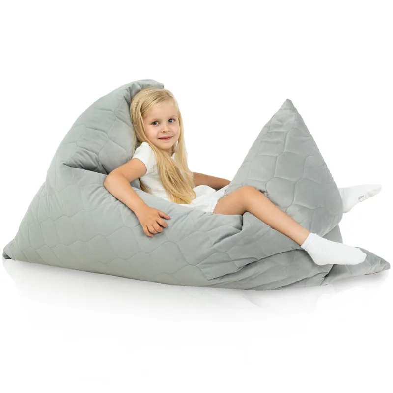 Pernă Puf de Podea Gigant XL pentru copii - Catifea Soft – vedere 50