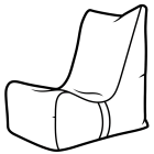Fotoliu Beanbag