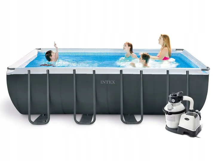 Piscină de grădină cu cadru 549 x 274 x 132 cm 12în1 INTEX 26356 - 9