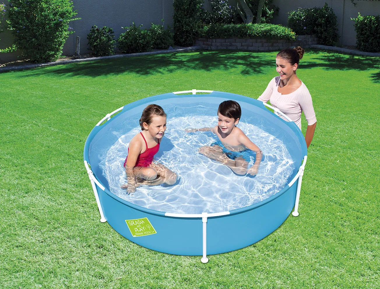 Piscină cu Cadru Rotund pentru Copii 152 x 38 cm Bestway 56283 - 4