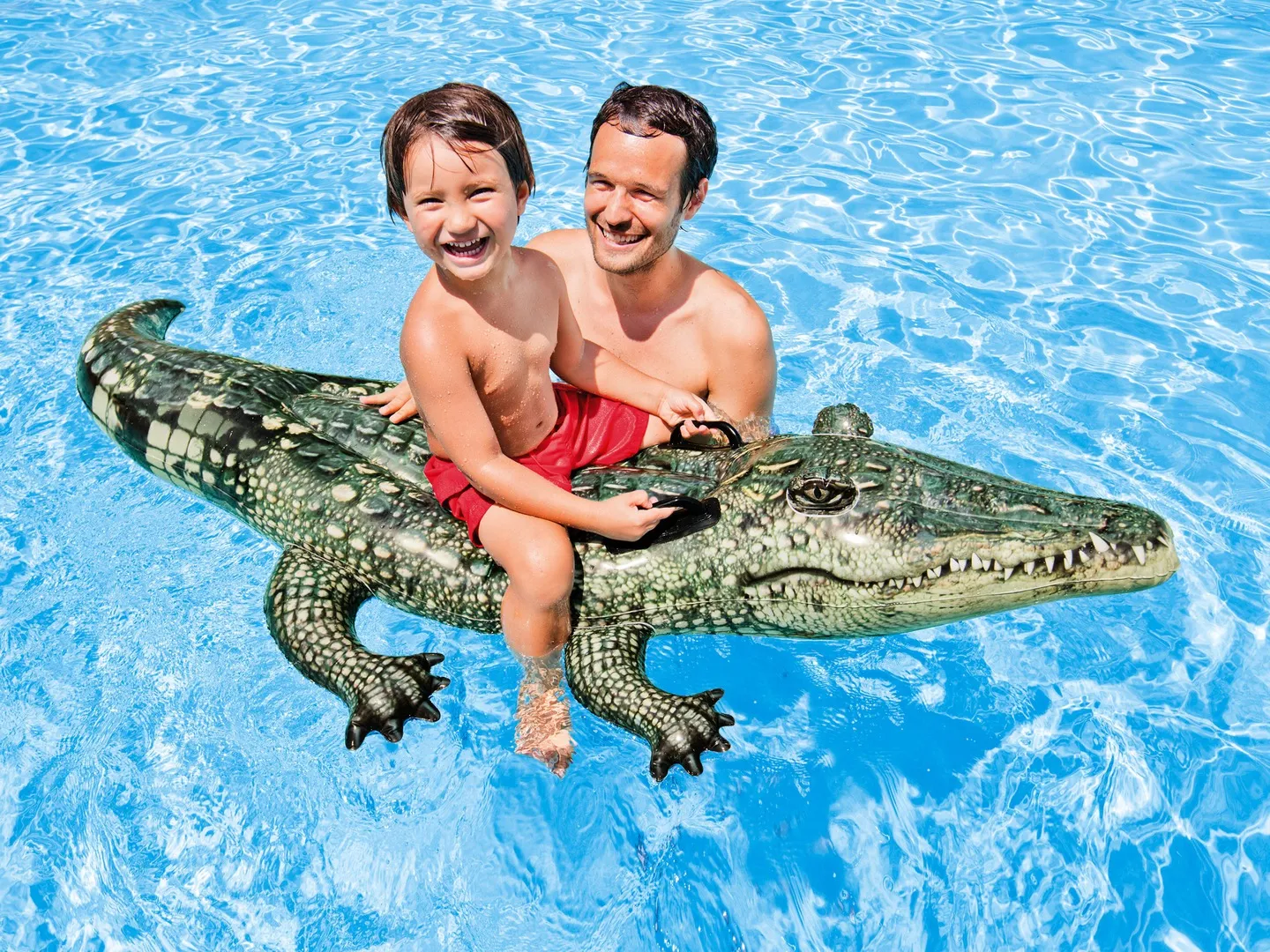 Saltea Gonflabil Aligator 170 x 86 cm INTEX 57551 - 3