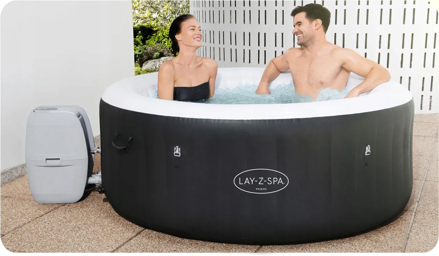 Spa Gonflabil Lay-Z Miami 4 Persoane Bestway 60001 - 12
