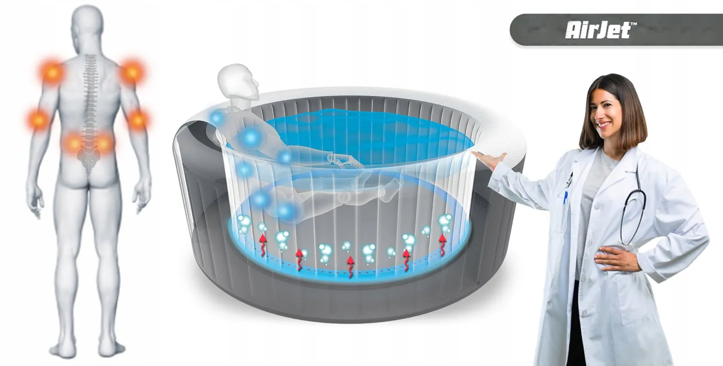 Spa Gonflabil Lay-Z Miami 4 Persoane Bestway 60001 - 6