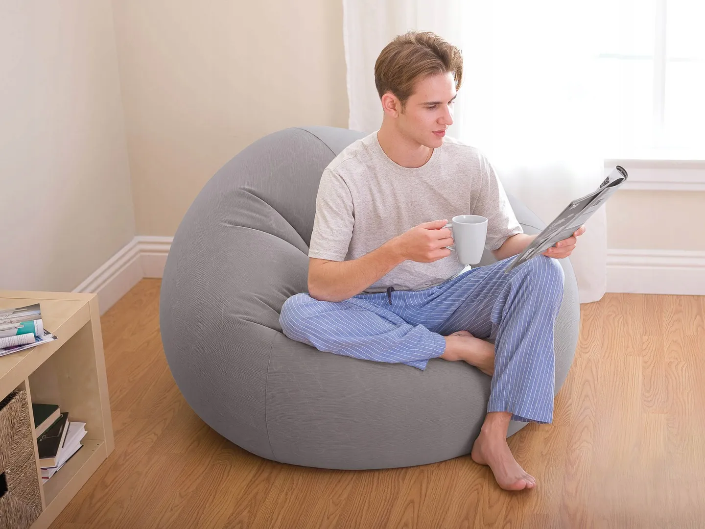 Fotoliu gonflabil pouf sac INTEX 68579 - 3