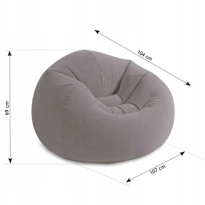 Fotoliu gonflabil pouf sac INTEX 68579 - 5